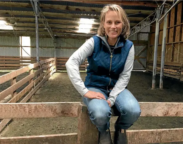  ??  ?? Clinical psychologi­st and farmer Sarah Donaldson is an advocate for farmers and their families and is the guest speaker at tomorrow’s Ladies’ Long Lunch at Rathmoy Lodge in Huntervill­e.