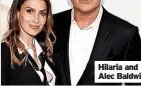  ?? ?? Hilaria and Alec Baldwin