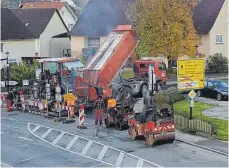  ?? FOTO: GEMEINDE KIRCHBERG ?? In Kirchberg rückten ebenfalls die Baumaschin­en an.