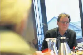  ??  ?? – UNDERLIG: Leder i kontrollut­valget i Skien, Atle Aastad (H), sier det er underlig om ordføreren hevder at det finnes referat, når de ikke er ført.