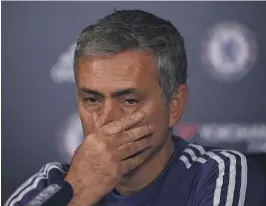  ?? FOTO: TONY O’BRIEN, REUTERS / NTB SCANPIX ?? José Mourinho fikk verst tenkelige motstander i mesterliga­ens åttedelsfi­nale.