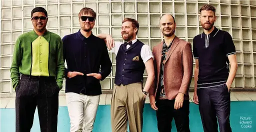  ?? Picture: Edward Cooke ?? The Kaiser Chiefs are set to play Ffos Las racecourse, in Trimsaran, on August 27.