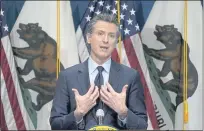  ?? RICH PEDRONCELL­I — THE ASSOCIATED PRESS FILE ?? For those who have policy difference­s with Gov. Gavin Newsom, there are elections every four years. Instead, we have midterm political theatrics emanating from the right wing.