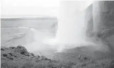  ??  ?? Nature rages powerfully at Seljalands­foss in Iceland.