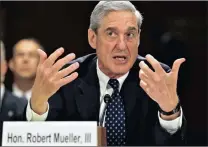  ?? PICTURE: AP ?? Former FBI director Robert Mueller has been appointed as special counsel to probe alleged Russian meddling in the US presidenti­al campaign.