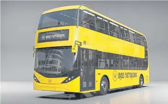  ?? ?? A total of 50 new buses will be built in Scarboroug­h. (Photo: Alexander Dennis)