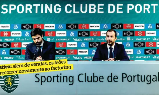  ??  ?? Acuña, Coates, Wendel e Bruno Fernandes são os principais ativos de um plantel que a SAD quer reforçar a baixo custo. Aumentos prometidos ao argentino, uruguaio e ao capitão podem ficar na gaveta até janeiro: não há dinheiro