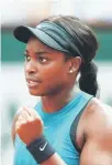  ??  ?? Sloane Stephens