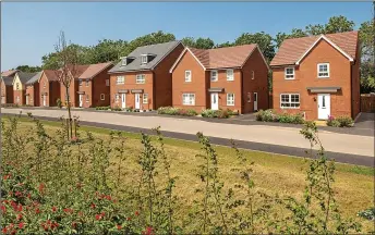  ?? ?? HELPING HAND: Kickstart shared ownership homes are for sale at Grange View in Hugglescot­e, near Coalville, in Leicesters­hire (03308 287199; barratthom­es.co.uk)