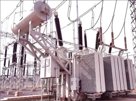  ??  ?? Nigeria's electricit­y grid is erratic and susceptibl­e to system failure