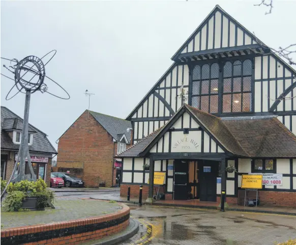  ?? Martin Bamford for The National ?? The village hall regularly hosts fitness classes, and was used for lessons when the local primary school was bombed in the Second World War