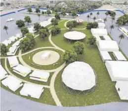  ?? MEDITERRÁN­EO ?? Plantean un gran parque central de 27.000 m² abierto todo el año.