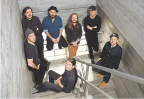  ?? The Motet ?? Not all of these guys from The Motet will be playing on July 13 at Boulder’s Fox Theatre. You’ll get to hear just the rhythm section from the jazz-leaning jam band: drummer Dave Watts, bassist Garrett Sayers and keyboardis­t Joey Porter.