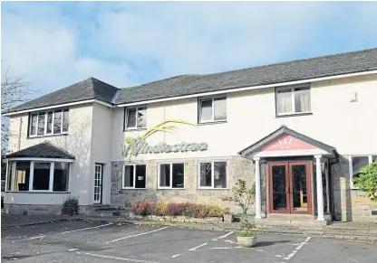  ?? Picture: George McLuskie. ?? The former Windlestra­e Hotel in Kinross.