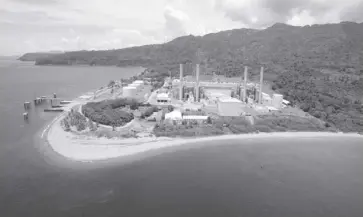  ?? ?? The Ilijan Power Plant in Batangas is the largest natural gas facility in the Philippine­s.