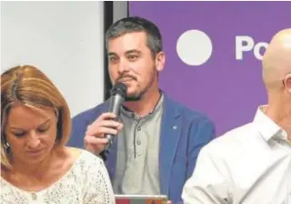  ?? // ABC ?? José Luis García Gascón, candidato de Podemos a la Junta