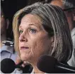  ?? CANADIAN PRESS FILE PHOTO ?? NDP Leader Andrea Horwath says secret deals have caused chaos.