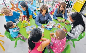  ?? JAIME MORENO VARGAS/ADN ?? Fundación Amor y Esperanza ayuda a niños con cáncer que son tratados en el Hospital Universita­rio.