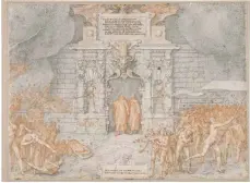  ?? FOTO: PALERMO ROBERTO ?? Auf der Homepage der Uffizien kann man sich durch Federico Zuccaris Illustrati­onen zu Dantes „Commedia“klicken.