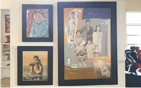  ??  ?? ■ OIL PAINTINGS: Pipila lang kini sa mga painting ni BenCab nga nagpakita sa nagkalain-laing dagway sa kultura ug tradisyon sa Pilipinas.