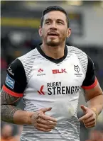  ??  ?? Sonny Bill Williams played in the Wolfpack’s opening two Super League matches.