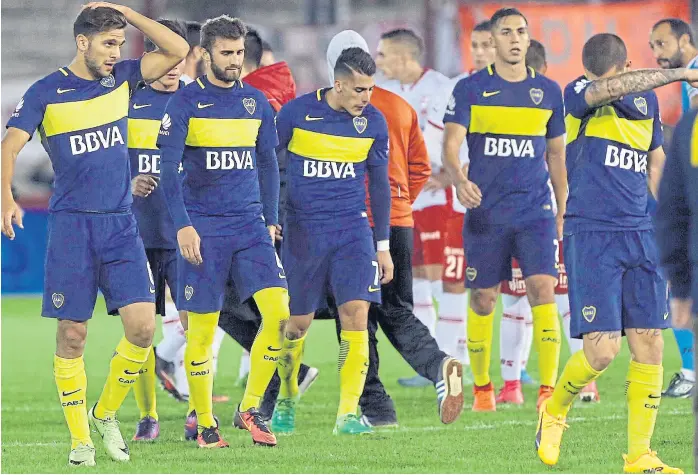  ?? Daniel Jayo ?? Huracán empató con un penal en la última jugada y Boca padece otra decepción; el puntero ganó apenas dos de sus últimos siete partidos