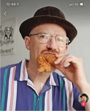  ?? TIKTOK ?? Tiktoker mr_heisenberg ist nicht der, für den man ihn hält.