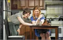  ?? PHOTO COURTESY OF MARA LAVITT ?? Emily Donahoe, left, and Miriam Silverman in Yale Rep’s “Mary Jane.”