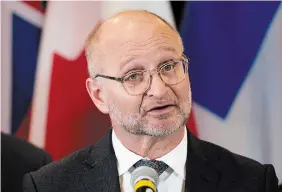  ?? SPENCER COLBY THE CANADIAN PRESS ?? “Racism has absolutely no place in our institutio­ns,” Justice Minister David Lametti said in a statement. Grievances allege that “policies, procedures, practices and attitudes” had a negative impact on Black and racialized people.