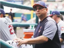  ?? Duane Burleson / Getty Images ?? Cleveland’s Terry Francona was hospitaliz­ed twice last month after becoming lightheade­d and having a rapid heart rate.