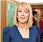  ??  ?? Fay Ripley worked as ‘Miss Chief’ while studying drama