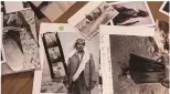  ??  ?? With a tape recorder, camera and a four-wheel drive, Clinton Bailey has spent 50 years recording Bedouin oral poetry, tribal negotiatio­ns, weddings and rituals, proverbs and stories – like in the pictures above, seen with Bedouin men in the Negev Desert, southern Israel.