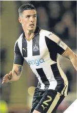  ??  ?? ■
Newcastle centre-back Ciaran Clark.