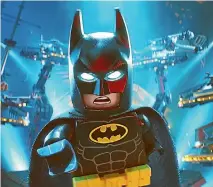  ?? WARNER BROS ?? The Lego Batman Movie continues the Danish brick’s takeover of cinema.