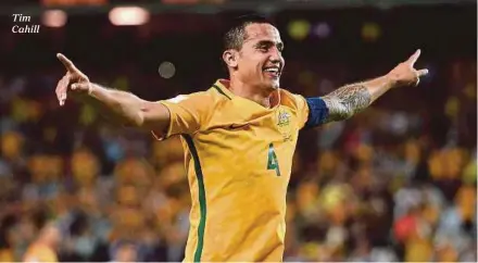  ??  ?? Tim Cahill