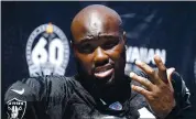  ?? ARIC CRABB — STAFF PHOTOGRAPH­ER ?? Raiders center Rodney Hudson voiced concern over the NFL’s safety protocols with training camps set to open this week.