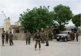  ?? FARSHAD USYAN I AFP ?? Mais de cem soldados foram chacinados numa base militar do Afeganistã­o