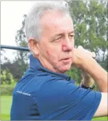  ??  ?? John Isherwood won Canterbury Golf Club’s Gurkha Khukuri Trophy