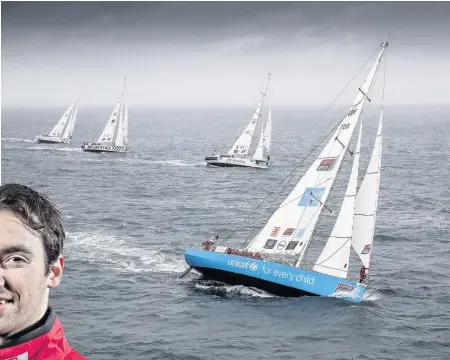  ??  ?? Greg Schey will be on Qingdao, one of 12 yachts competing in the Clipper 2017-2018 Round the World race