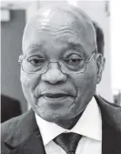  ??  ?? President Jacob Zuma