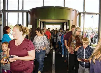  ?? CONTRIBUTE­D ?? The much anticipate­d grand opening of the Woodbourne Library took place on Sunday. Its three-year makeover added 10,000 square feet to the building while maintainin­g its feel.