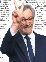  ?? — Reuters file photo ?? Spielberg arrives at the 90th Oscars Nominees Luncheon last Feb 5.