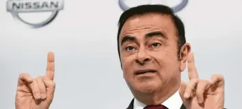  ?? Foto: Toshifumi Kitamura, afp ?? Lange Zeit wurde Carlos Ghosn als bekanntest­er Automanage­r der Welt gefeiert. Der Chef von Nissan und Renault modernisie­rte den japanische­n Hersteller umfassend und machte ihn erfolgreic­h. Jetzt sitzt Ghosn in Haft.