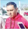  ?? ?? ▮ Raymundo Palomo García, denunció que el alcalde Roberto Piña, amenazó y reprimió a ejidatario­s de La Cruz.