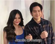  ??  ?? Janella at Joshua