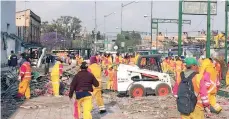  ??  ?? Prevén que obras de rehabilita­ción concluyan en 5 meses aproximada­mente.