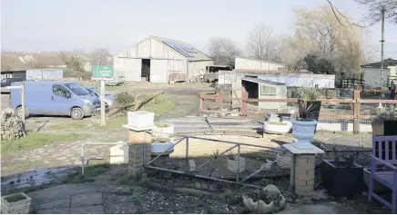  ??  ?? Hartcliffe Community Farm in Bristol was served an eviction notice last week. It has since been handed a nine-month reprieve – but bosses have been told to quit amid a ‘failure of management’
Photos: James Beck