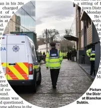  ??  ?? Pictured (left) is the District Court at Blanchards­town, Dublin.