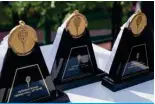  ?? — AFP ?? NEWPORT: The stage is set for 2024 inductees Leander Paes, Vijay Amritraj and Richard Evans to become enshrined in the Internatio­nal Tennis Hall of Fame in Newport, Rhode Island.