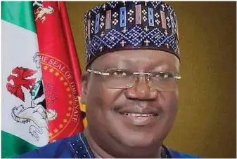  ??  ?? Senate President, Ahmad Lawan